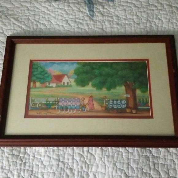 Beth J. Cummings primitive artwork - Picture 1 of 10